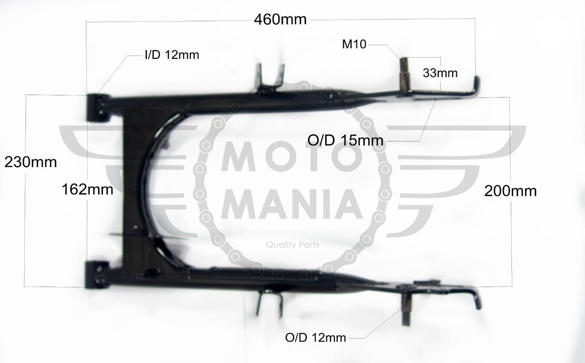 Complete Swing Arm Honda CG125 52100-439-00K0 – Moto Mania UK