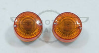 Front Indicator Left & Right Pair Stanley Honda Cub C50 C70 C90 