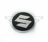 Badge Logo 3D Decal Sticker Black Plastic For Suzuki 