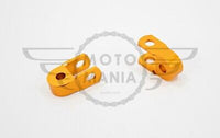 Rear Motorcycle Shock Risers 25mm Gold Honda Yamaha Suzuki KTM Kawasaki