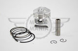 Piston kit Rings Pin Gaskets for Suzuki GN125 GS125 DR125 0.00