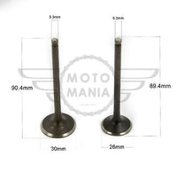 Intake & exhaust valves Pair Suzuki for GN125 GZ125 GS125 DR125