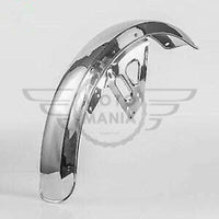 Universal chromed Steel Mud guard Fender Motorcycle bike Tracker Custom