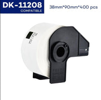 Printer labels for Brother DK11201 DK11202 DK11208 DK11209 DK22205 DK11241