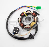 Magneto Stator Coil 8 Pole AC GY6 125cc 150cc Buggy Quad 4-stroke Dirt Pit Bike