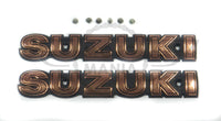 Metal For Suzuki fuel Tank Gas tank Badge Emblem Decal GN 125 GN150 GN250 GN400 