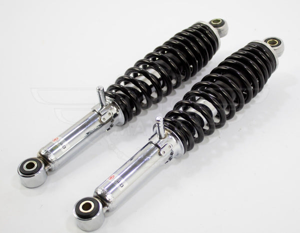 Rear Shocks Black 345mm Honda C50 C70 C90 Heavy Duty