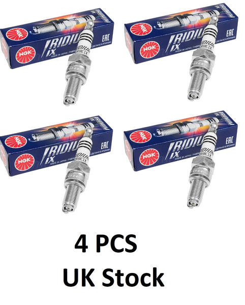 x4 NGK CR9EIX Spark Plug Iridium Suzuki GSX-R 750 1992-1995