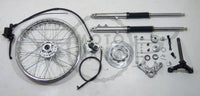 Customized Tracker Front Suspension Fork Kit Wheel Honda Cub C50 C70 C90 1.6x17 