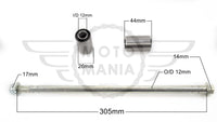 Swing Arm Spindle Bolt Bushes Honda MSX 125 MSX125 All Years