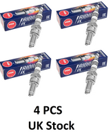 x4 NGK CR9EIX Spark Plug Iridium Pack of 4 Threaded top