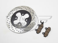  Rear Brake Disc & Pads Rotor Superbyke RBP 125 RSP125