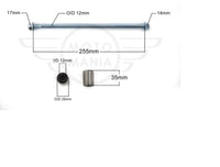 Swing Arm Spindle Bolt Bushes Honda CG125