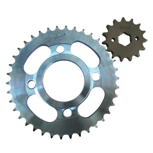 Front and Rear Sprocket Set Honda CG125 1977 -2005