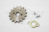 Front Sprocket 17mm 420 16 T Honda Cub C50 C70 C90 Stomp Pitbike YX160