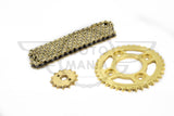 Chain & Sprocket Set Honda ANF125 ANF 125i Upgrade Gold 428HD