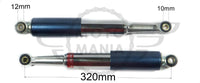 Rear Shocks Absorbers Blue  Honda Cub C50 C65 C70 C90 SS50 SS70 SS90