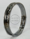 Universal motorcycle Wheel Rim 18x 2.15 Silver 36 Holes