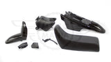 Plastics kit Body Fuel Tank Front Rear Fender Seat Yamaha PW50 PY50 Black