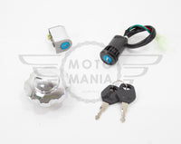 Ignition Switch Key Switch Fuel Gas Cap Honda CG125 4 wire Lock Set