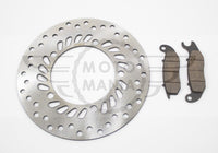 Front Brake Disc and Pads For Honda MSX125 MSX 125 2021 - 2023 ABS