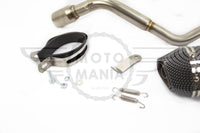 Performance Full Exhaust System Muffler Honda MSX125 MSX 125 Stainless Carbon