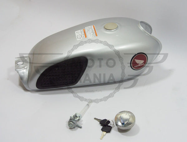 Fuel Gas Tank Silver Honda CL50 CL70 CL90