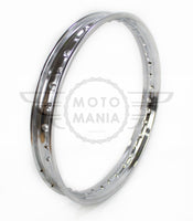 Universal Wheel Rim 1.6 x 18 Chromed Steel 36 hole Honda Yamaha Suzuki Kawasaki