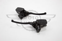 1" 25mm Hydraulic Clutch and Brake Master Cylinder Black Lever Honda