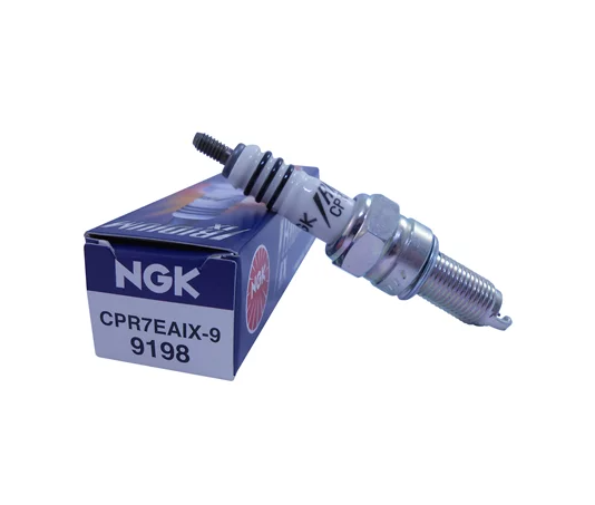 Genuine NGK CPR7EAIX-9 Spark plug x1 Yamaha Quad ATV YFM 700 YXM 700 YXR 700
