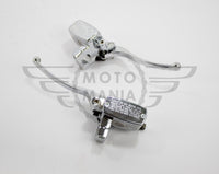 1" 25mm Hydraulic Clutch and Brake Master Cylinder Crome Lever Honda Harley