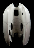 Front White Cover Leg Shield Guard  Fairing Non Electric Start Honda C50 C70 C90