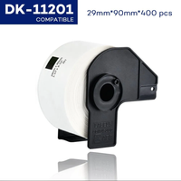 Printer labels for Brother DK11201 DK11202 DK11208 DK11209 DK22205 DK11241