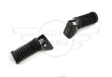 Rear Footrest Rubbers Foot Pegs for Suzuki GN125 GS125 GT QJ UK stock