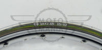 Universal motorcycle Wheel Rim 18x 2.15 Silver 36 Holes