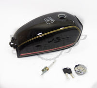 Fuel Gas Tank Black Honda CD50 CD70 CD90