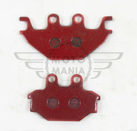 Yamaha YZF R 125 Rear Brake Pads 2008 - 2013