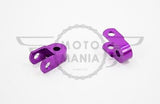 Rear Motorcycle Shock Risers 25mm Purple