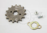 Front Sprocket 17mm 420 15 T Honda Cub C50 C70 C90 Stomp Pitbike YX160