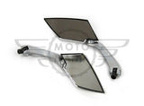 Universal Mirror set Black 8/10mm Honda Yamaha Suzuki