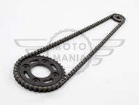 Chain and sprocket set Honda AFS110 ANF125 428H