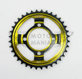 Gold Chain and sprocket set Honda Cub C50 C70 C90