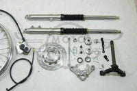 Customized Tracker Front Suspension Fork Kit Wheel 1.6*17 Honda Cub C50 C70 C90