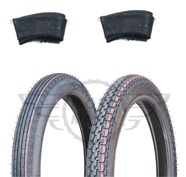 Front & Rear Tyre Tire Honda Cub SS50 CD50 CL50 2.25 x 17 2.50 x 17 x2 Tubes