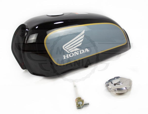 Reproduction Honda CD50 CD70 CD90 Benly Fuel Gas Pertol Tank Black