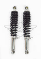 Universal Rear Shocks Black 340mm/13.4" Honda Cub C50 C70 C90