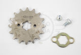 Front Sprocket 17mm 420 16 T Honda Cub C50 C70 C90 Stomp Pitbike YX160