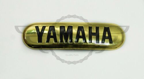 Yamaha Plastic Badge Logo 3D Decal Sticker Decal Gold