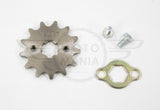 Front Sprocket 17mm 420 13 T Honda Cub C50 C70 C90 Stomp Pitbike YX160