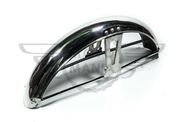Front Fender Mud Guard Polished Stainless Steel Wheel Arch Chrome for SS50 SS70